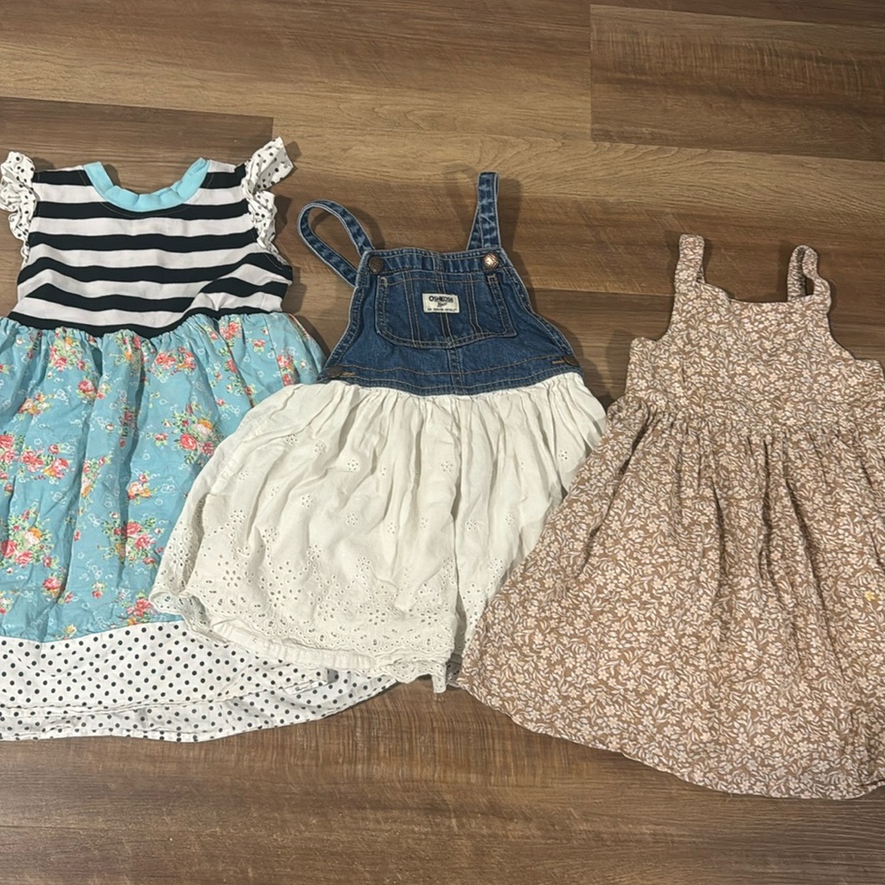 Bundle of 5t dresses.